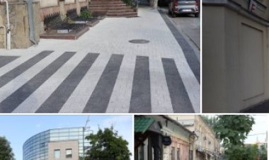 În sectorul Rîșcani sunt executate lucrări de reamenajare a trotuarului din str. Columna (tronsonul de la str. A. Pușkin...