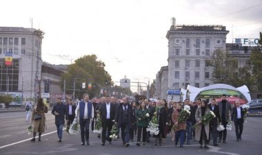 Primele momente din dimineața Hramului Chişinăului! Ion Ceban , Vlad Melnic , Primăria Municipiului Chișinău , Pretura S...