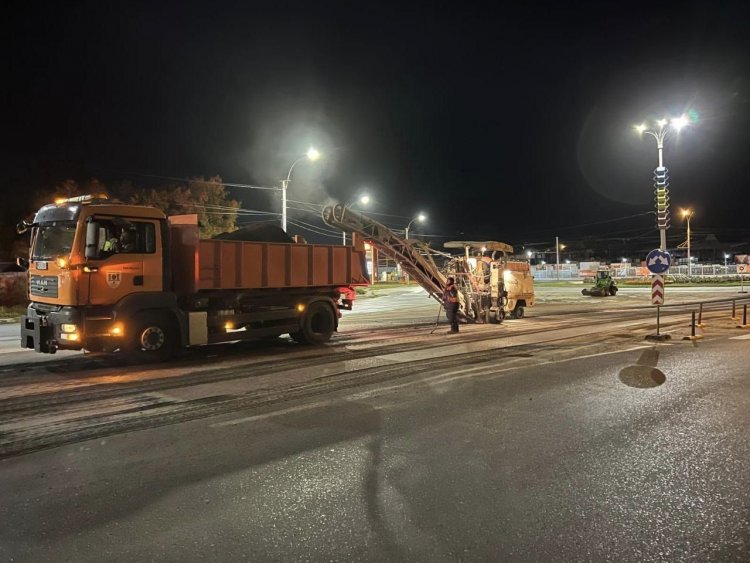 Lucrări de întreținere a infrastructurii rutiere din municipiul Chişinău, sectorul Rîșcani, executate pe parcursul săptămânii trecute