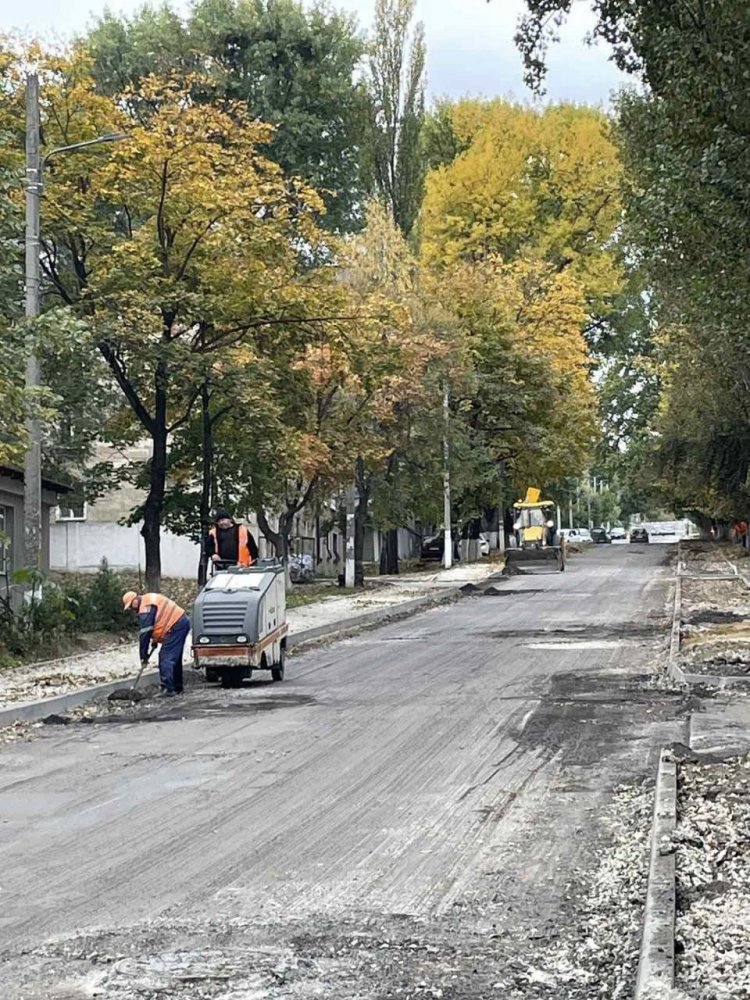 Lucrări de întreținere a infrastructurii rutiere din municipiul Chişinău, sectorul Rîșcani, executate pe parcursul săptămânii trecute