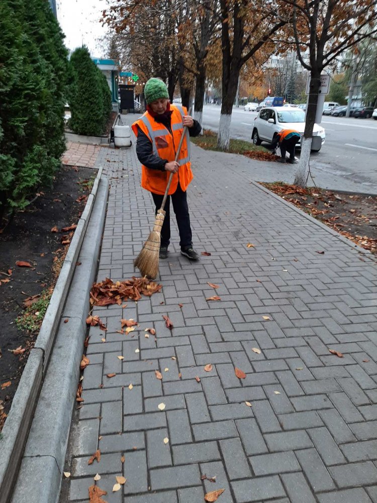 Lucrări de salubrizare mecanizată și manuală efectuate zilnic în sector