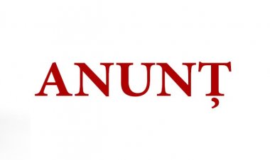 Anunț cu privire la desfășurarea probei scrise în cadrul concursului privind ocuparea funcției publice vacante