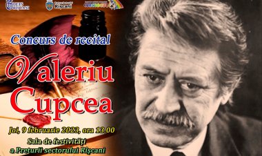 Etapa a II-a (nivel de sector) a Concursului de recital „Valeriu Cupcea”