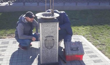 Pretura sectorului Rîșcani vă informează despre efectuarea lucrărilor de reparaţie a cișmelei din aleea Grigore Vieru, c...