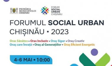 În perioada 4, 5 și 6 mai Primăria Municipiului Chișinău organizează Forumul Social Urban 2023.  Evenimentul reprezintă...