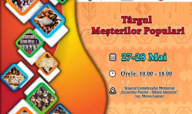 Târgul meșterilor populari      Pretura sectorului Rîșcani în parteneriat cu AO Uniunea Meșterilor Populari din Moldova...