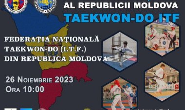 Campionatul Național al Republicii Moldova la Taekwon-Do I.T.F.    La data de 26 noiembrie 2023, începând cu orele 10:00...