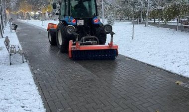 Pretura Sectorului Rîșcani: Serviciile municipale sunt antrenate la deszăpezirea orașului