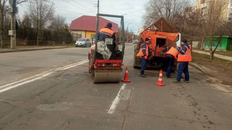 ✅Lucrări de reparație și întreținere a infrastructurii rutiere din mun. Chişinău, executate pe parcursul săptămânii trec...