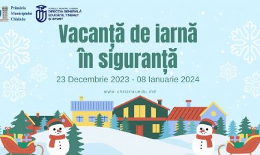 ✅Securitatea elevilor pe durata vacanței de Crăciun  Elevii din capitală au fost instruiți în școlile lor despre măsuril...