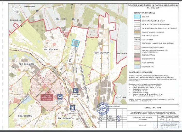 Discuții publice privind proiectul „Planul urbanistic zonal pentru teritoriul cuprins în perimetrul străzilor Matei Basa...