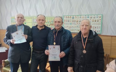 Turneul sectorului Rîșcani la Joc de Șah intre persoanele de virsta a treia