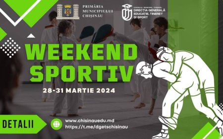 În municipiul Chișinău continuă desfășurarea evenimentelor sportive