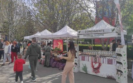 Târguri cu produse autohtone în sectoarele capitalei, în weekend-ul: 20 - 21 aprilie 2024