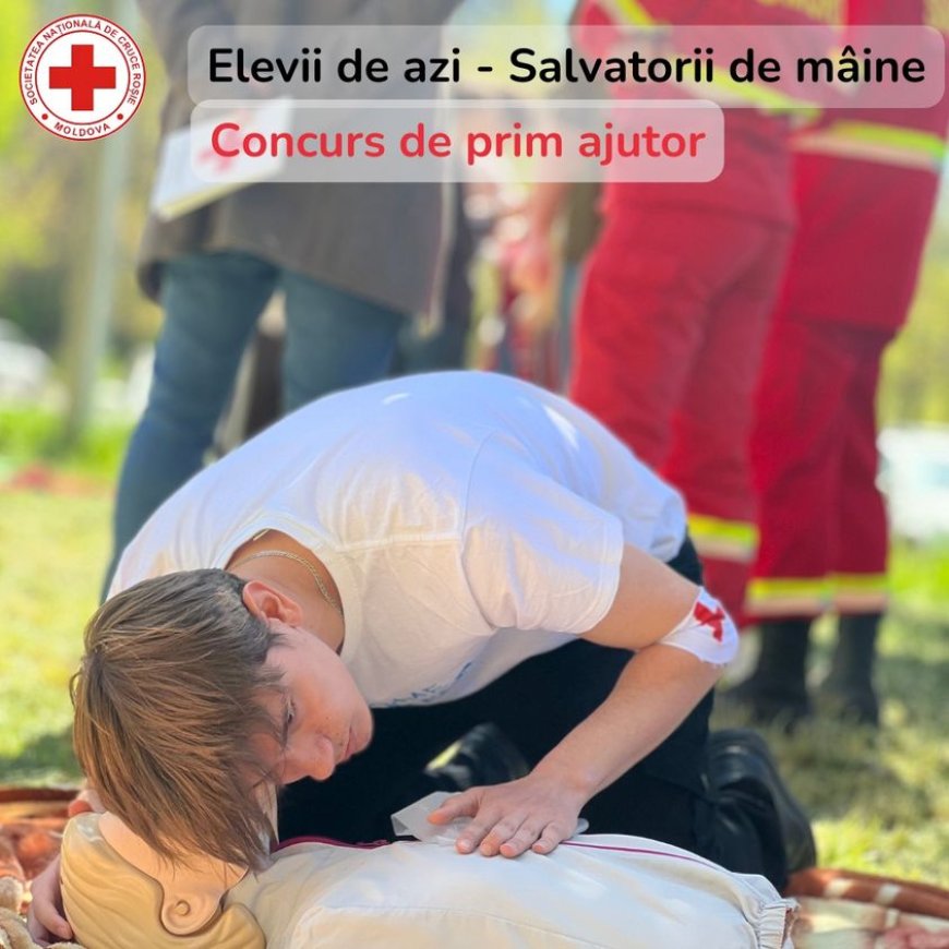 Primăria Municipiului Chișinău vă invită la a doua ediție a concursului de prim ajutor pentru elevi: ,,Elevii de azi -...