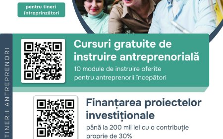 Susținem viitorii tineri antreprenori !