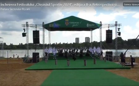 Încheierea Festivalului „Chișinăul Sportiv 2024”, ediţia a II-a. Retrospectiva și drama lui ceremonia de premiere a spor...