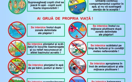 Pretura sectorului Rîșcani informează și atenționează locuitorii sectorului despre riscul incidentelor  pe perioada  sezonului estival și instalarea perioadei caniculare.