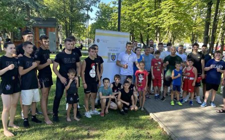 Susținem promovarea unui stil de viață sănătos și implicarea activă a copiilor în activitățile sportive!