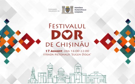Orașul Chişinău se pregătește să-și întâmpine diaspora acasă!  ‼️ Pe 17 august, începând cu ora 16:00, Strada Pietonală...