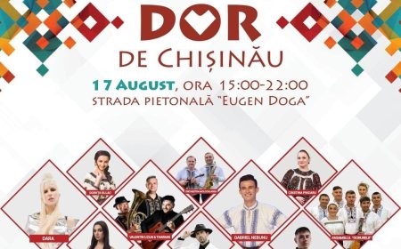Se apropie cu pași rapizi Festivalul „DOR de Chișinău”!