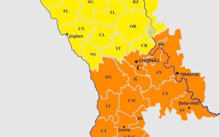 Primăria Municipiului Chișinău ATENȚIONEAZĂ. Cod Portocaliu de caniculă!