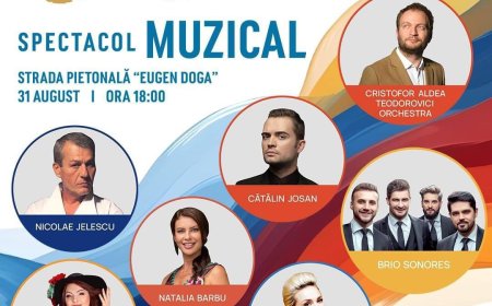 Pe 31 august, începând cu ora 18:00, Primăria Chișinău vă invită pe strada pietonală „Eugen Doga” la o seară culturală.