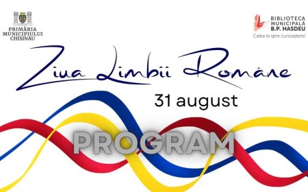 În perioada 23-30 august 2024, Biblioteca Municipală „B.P. Hasdeu” organizează o serie de activități dedicate Zilei Limbii Române.