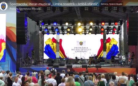 Spectacolul literar-muzical „Limba noastră”