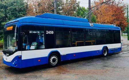 Din cauza condit‌iilor meteorologice actuale, este afectata‌ parțial circulat‌ia troleibuzelor și autobuzelor.