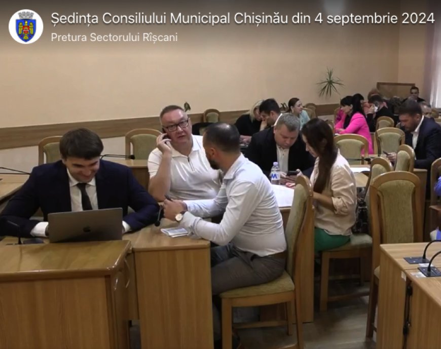 Ședința Consiliului Municipal Chișinău din 4 septembrie 2024