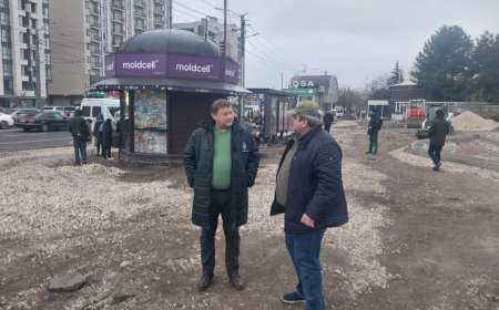 Lucrări de infrastructură în desfășurare !