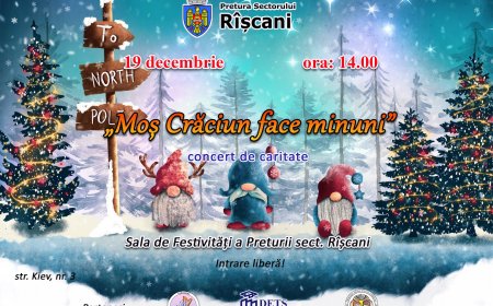Concert de caritate „Moș Crăciun face minuni”