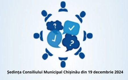 Ședința Consiliului Municipal Chișinău din 19 decembrie 2024