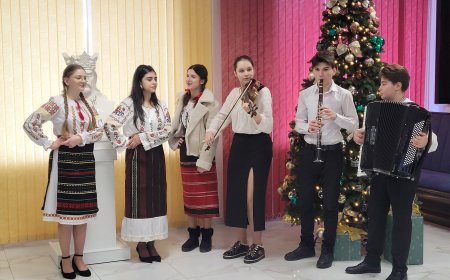 Сolindătorii talentați de la Liceul Muzical „Ciprian Porumbescu”!