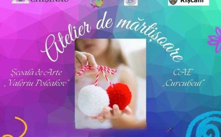 ❤️Pretura sectorului Rîșcani în colaborare cu Școala de Arte „Valeriu Poleakov” și CAE „Curcubeul”au desfășurat un atelier de creare a mărțișoarelor tradiționale.