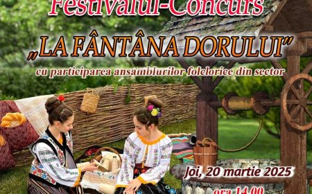 Festivalul-concurs "LA FÂNTÂNA DORULUI"