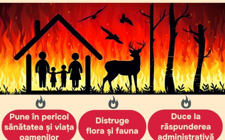 Pretura sectorului Rîșcani informează cetățenii despre riscul incendierii vegetației uscate