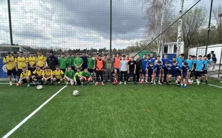 În sectorul Rîșcani al Capitalei s-a dat startul competițiilor sportive la mini fotbal. ⚽️