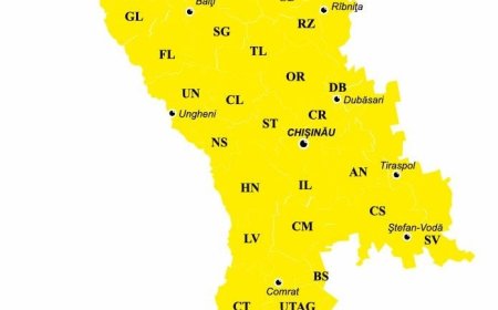 Primăria Municipiului Chișinău ATENȚIONEAZĂ. Serviciul Hidrometeorologic de Stat a emis, în perioada 5-9 aprilie, Cod Galben de instabilitate atmosferică.