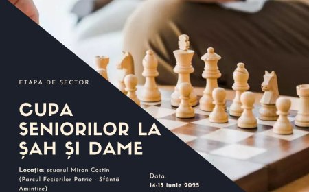 Cupa seniorilor la șah și joc de dame