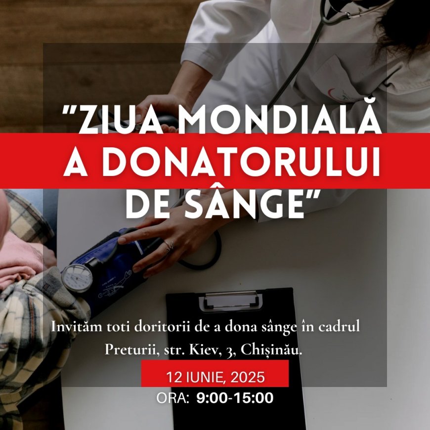 Ziua mondială a donatorului de sânge