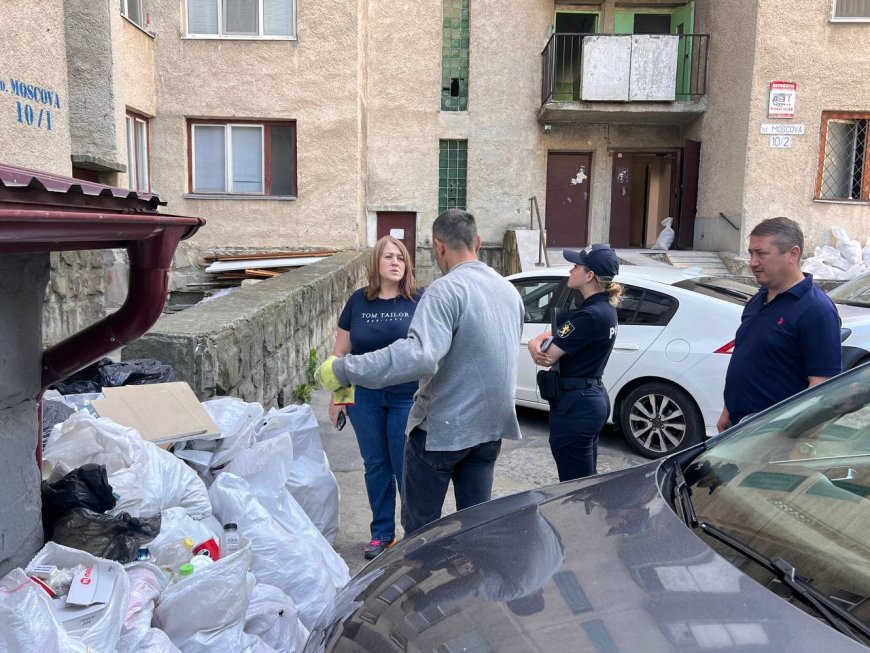 Vinerea sanitară în sector