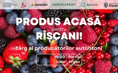 „Produs acasă pentru Rîșcani”- Târgul producătorilor autohtoni