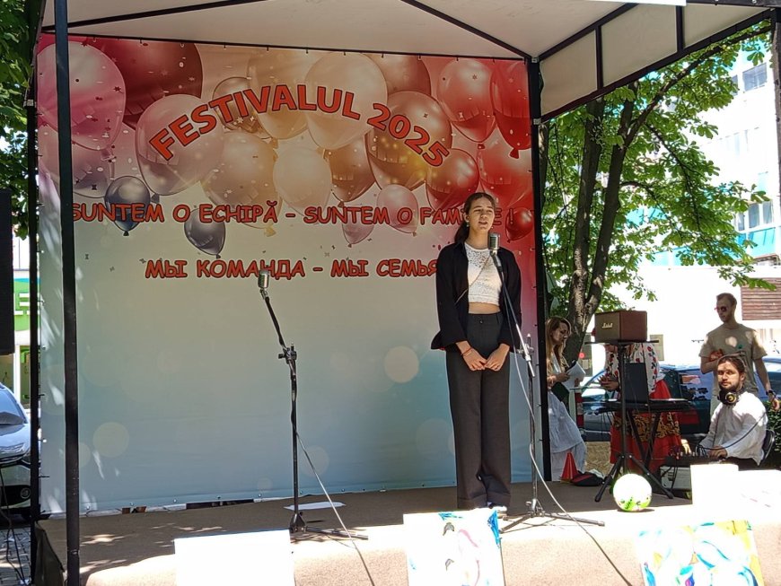 Festivalul„SUNTEM O ECHIPĂ – SUNTEM O FAMILIE!”a avut loc astăzi  in sectorul Rîșcani.