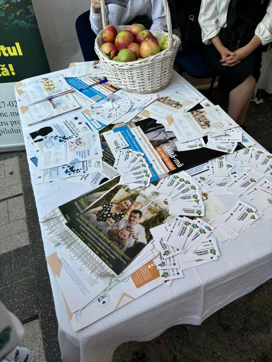 Direcția Generală pentru Protecția Drepturilor Copilului vă așteaptă la cort pe strada pietonală Eugen Doga timp de 3 zile, în cadrul Festivalului - „Te salut, Chișinău!”