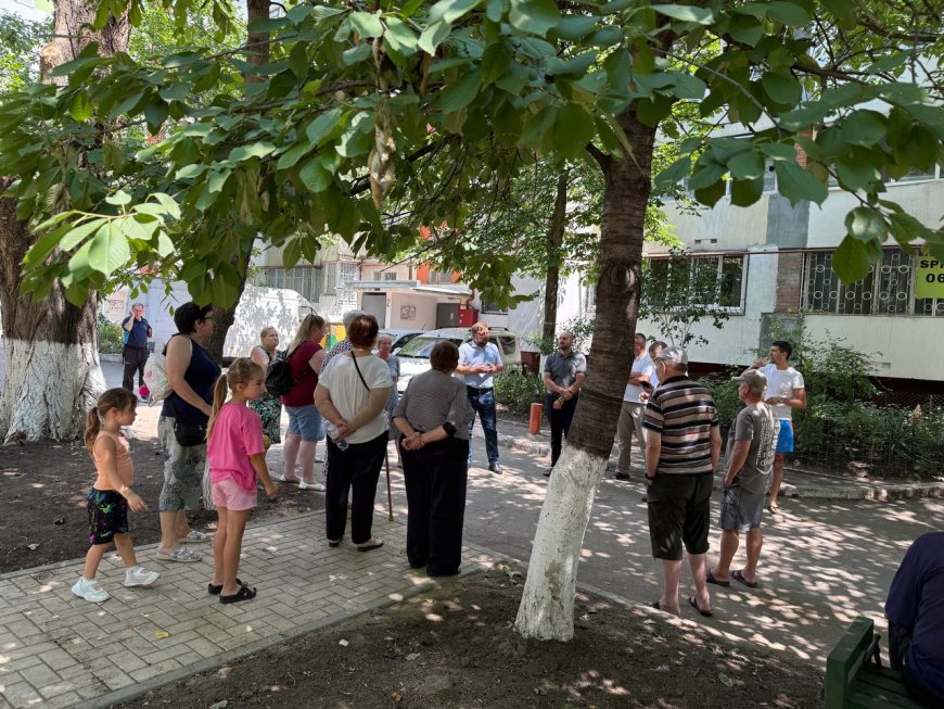 O nouă ședință lucrativă în sectorul Rîșcani