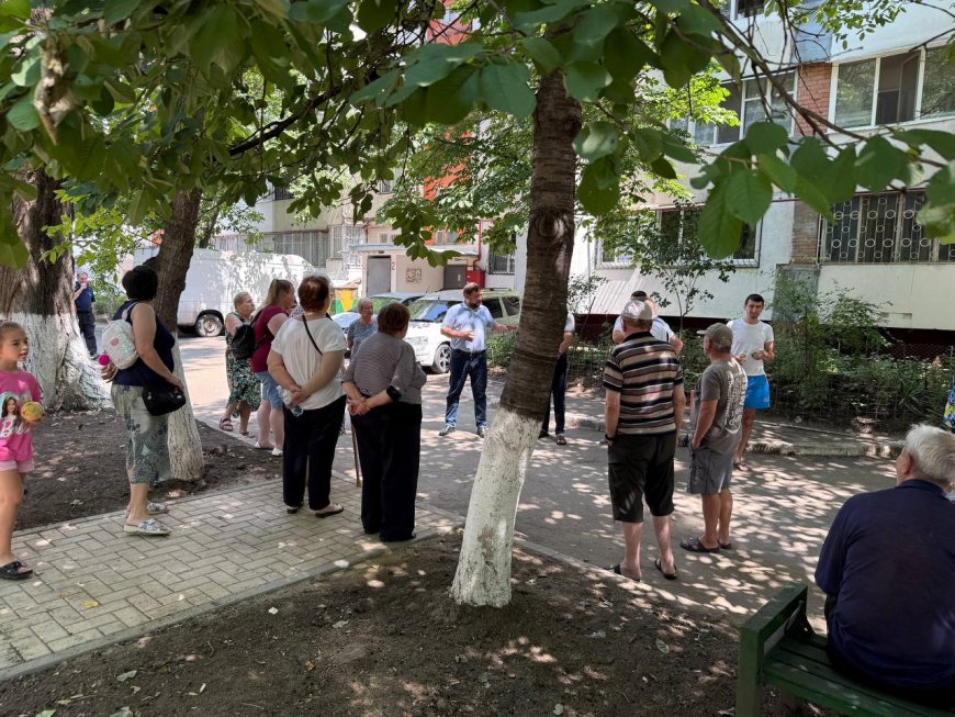 O nouă ședință lucrativă în sectorul Rîșcani