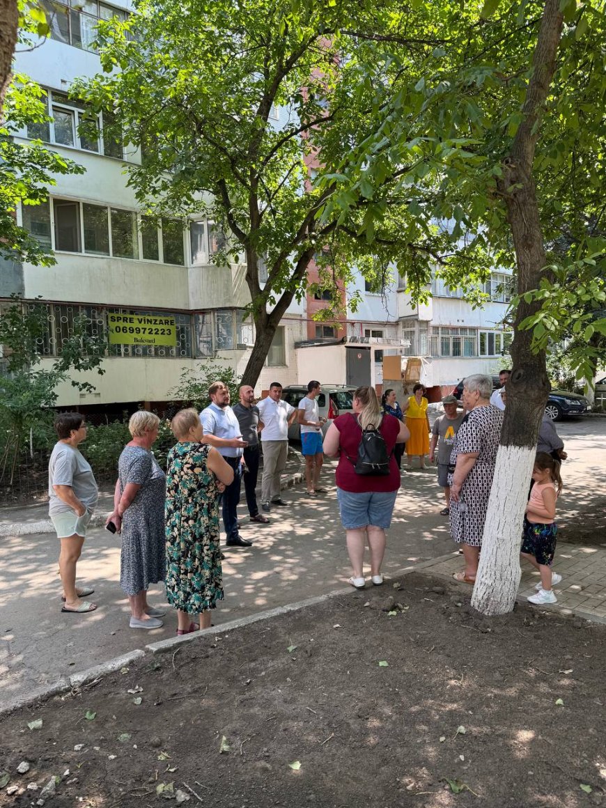 O nouă ședință lucrativă în sectorul Rîșcani