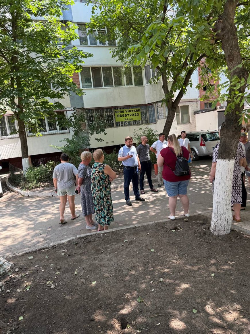 O nouă ședință lucrativă în sectorul Rîșcani